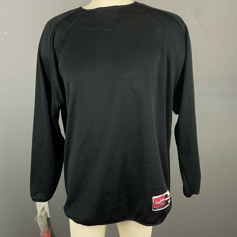 Rawlings Mens Long Sleeve T Shirt Size Large